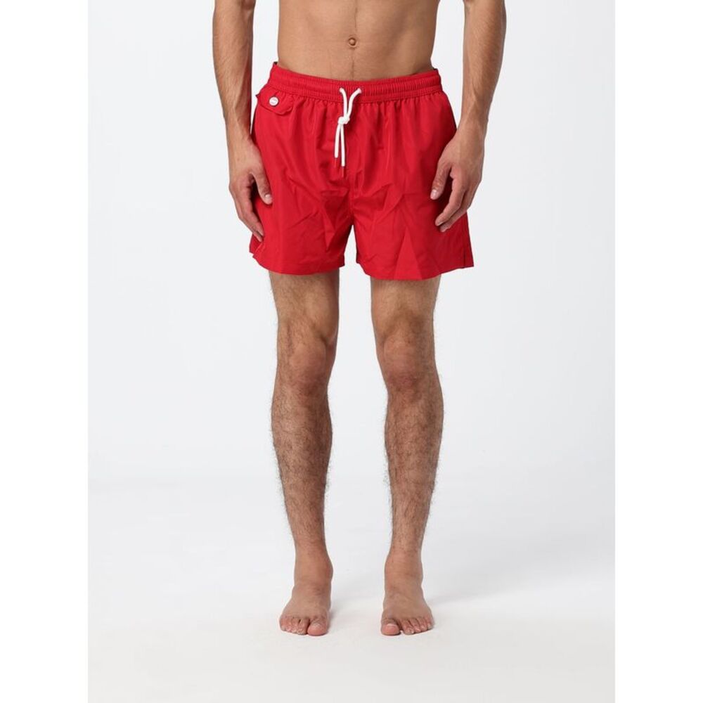 Kiton Swimsuit Men Red
